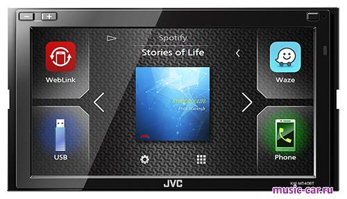 Автомобильная магнитола JVC KW-M540BT