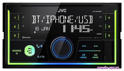 Автомобильная магнитола JVC KW-X830BT