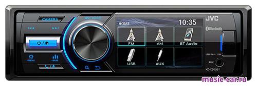 Автомобильная магнитола JVC KD-X560BT