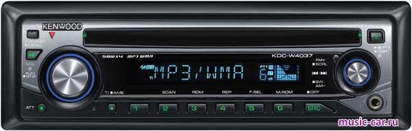 Автомобильная магнитола Kenwood KDC-W4037