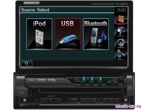 Автомобильная магнитола Kenwood KVT-522DVDY