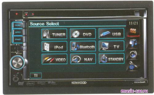 Автомобильная магнитола Kenwood DDX54R