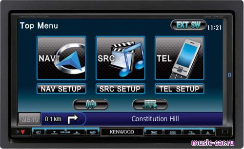 Автомобильная магнитола Kenwood DNX7540BT