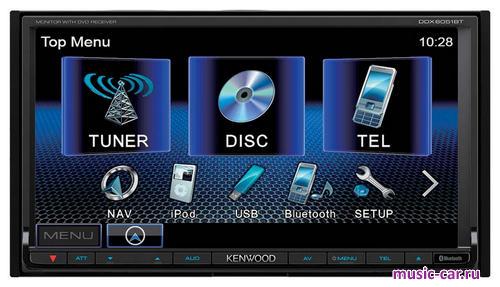 Автомобильная магнитола Kenwood DDX6051BT