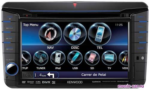 Автомобильная магнитола Kenwood DNX521VBT