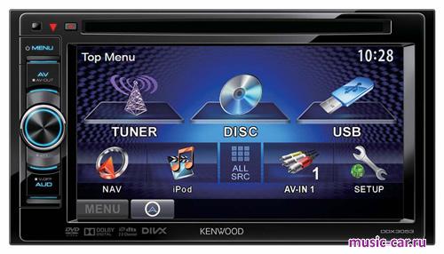 Автомобильная магнитола Kenwood DDX3053
