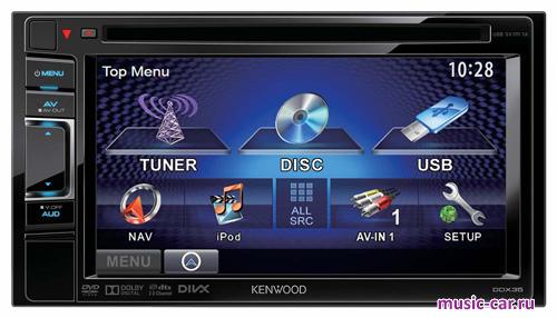 Автомобильная магнитола Kenwood DDX35