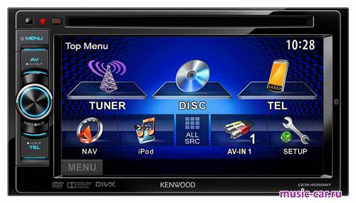 Автомобильная магнитола Kenwood DDX4055BT