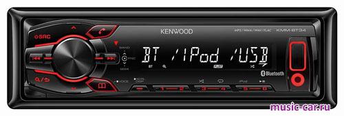 Автомобильная магнитола Kenwood KMM-BT34
