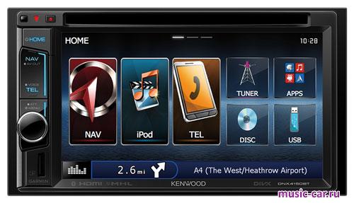 Автомобильная магнитола Kenwood DNX4150BTR