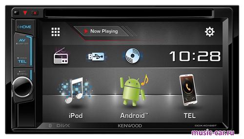 Автомобильная магнитола Kenwood DDX4016BTR