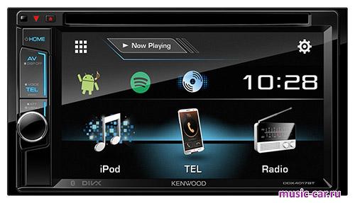 Автомобильная магнитола Kenwood DDX4017BTR