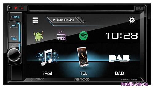 Автомобильная магнитола Kenwood DDX4017DAB