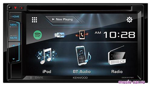 Автомобильная магнитола Kenwood DDX417BT