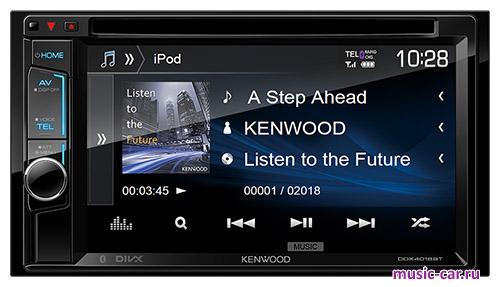 Автомобильная магнитола Kenwood DDX4018BTR