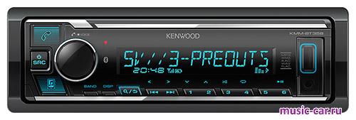 Автомобильная магнитола Kenwood KMM-BT358