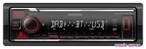 Автомобильная магнитола Kenwood KMM-BT408DAB