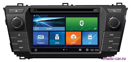 Автомобильная магнитола MyDean 2307