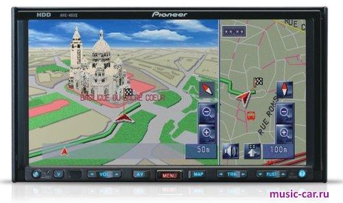 Автомобильная магнитола Pioneer AVIC-HD3II