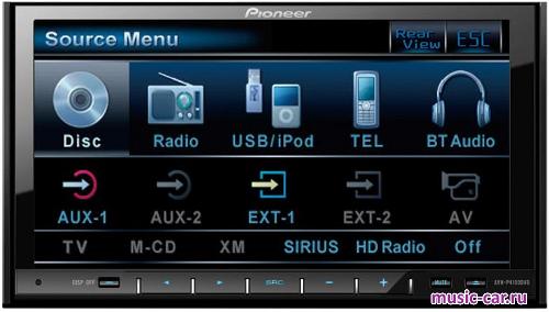 Автомобильная магнитола Pioneer AVH-P4100DVD