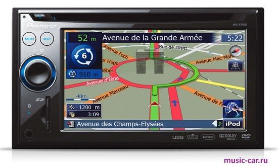Автомобильная магнитола Pioneer AVIC-F910BT
