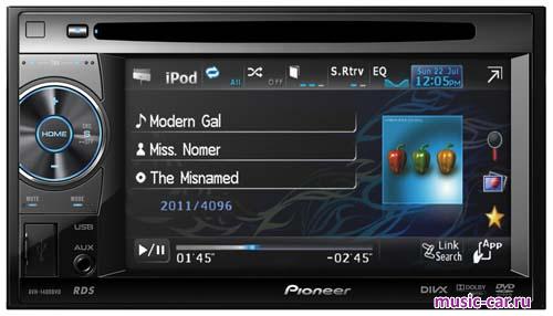 Автомобильная магнитола Pioneer AVH-1400DVD