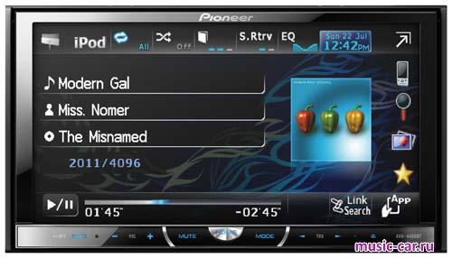 Автомобильная магнитола Pioneer AVH-4400BT