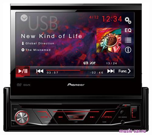 Автомобильная магнитола Pioneer AVH-3800DVD