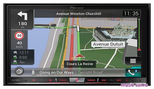 Автомобильная магнитола Pioneer AVIC-F88DAB