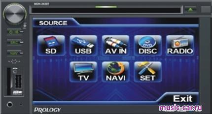Автомобильная магнитола Prology MDN-2630T