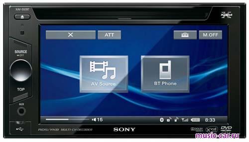 Автомобильная магнитола Sony XAV-62BT