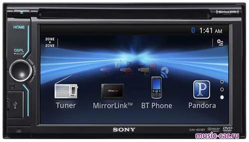 Автомобильная магнитола Sony XAV-601BT