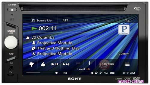 Автомобильная магнитола Sony XAV-64BT