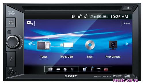 Автомобильная магнитола Sony XAV-68BT