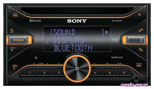 Автомобильная магнитола Sony WX-XB100BT