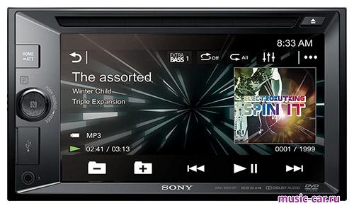 Автомобильная магнитола Sony XAV-W651BT