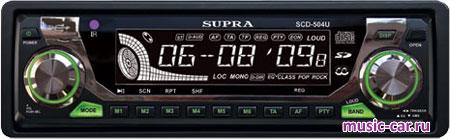 Автомобильная магнитола Supra SCD-504U