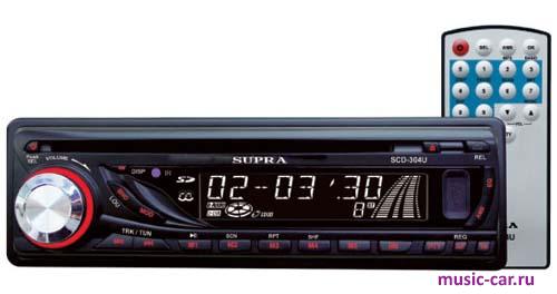 Автомобильная магнитола Supra SCD-304U
