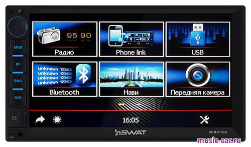 Автомобильная магнитола Swat CHR-6100