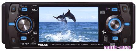 Автомобильная магнитола Velas VDM-M364TV