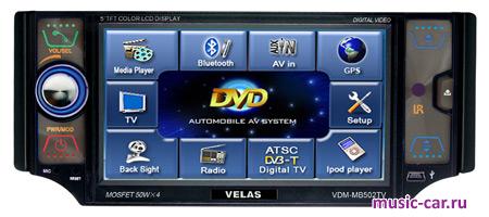 Автомобильная магнитола Velas VDM-MB502TV