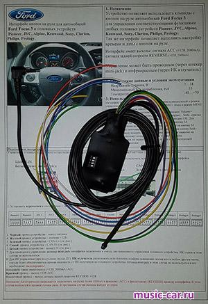 поддержка штатного ДУ на руле Zexma MFD207FO