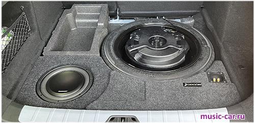 Корпус для сабвуфера Drive Box Stealth Geely Tugella ver.2