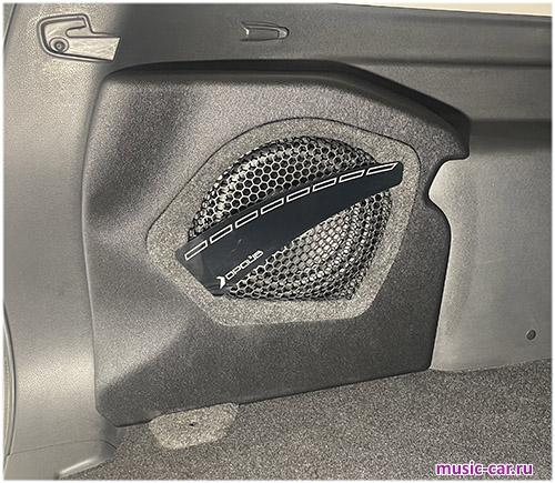 Корпус для сабвуфера Drive Box Stealth Mitsubishi Montero Sport / Pajero Sport 3 5 мест.