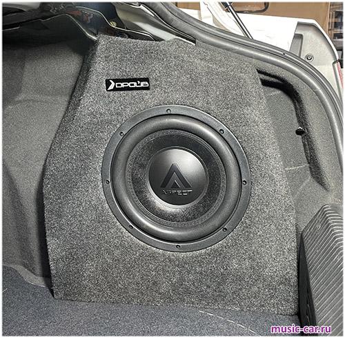 Корпус для сабвуфера Drive Box Stealth Opel Astra H седан