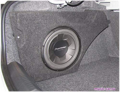 Корпус для сабвуфера Drive Box Stealth Volkswagen Polo седан ver.1