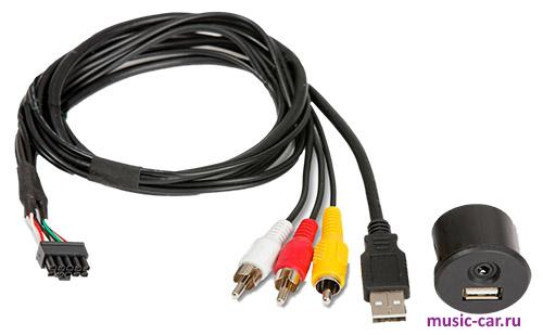 USB/AUX терминал для FIAT Ducato 0,9 м Alpine KCU-1A