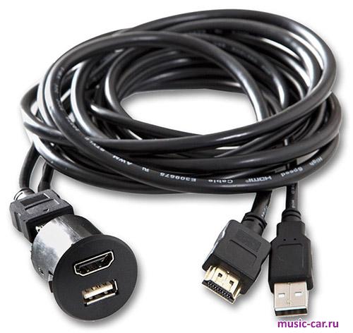 USB/AUX терминал для FIAT Ducato  1,8 м Alpine KCU-1H