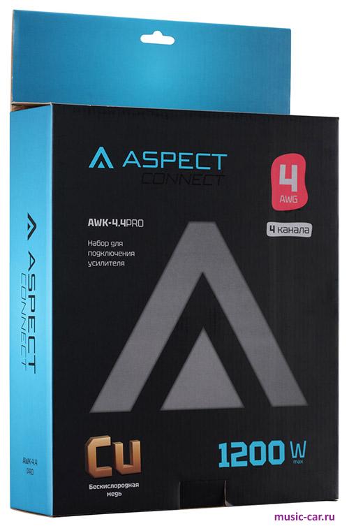 Набор проводов для установки усилителя Aspect AWK-4.4PRO