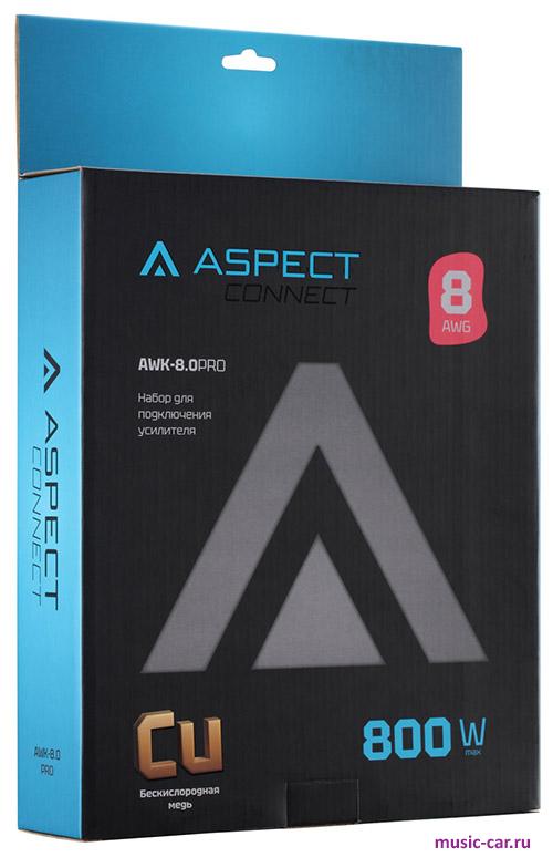 Набор проводов для установки усилителя Aspect AWK-8.0PRO